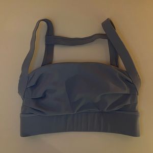 Blue sport bra from AMAZON